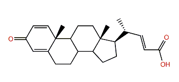 3-Oxo-chol-1,4,22-trien-24-oic acid